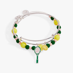 Barbie™ Tennis Bangle Set of 2 Silver | Alex and Ani