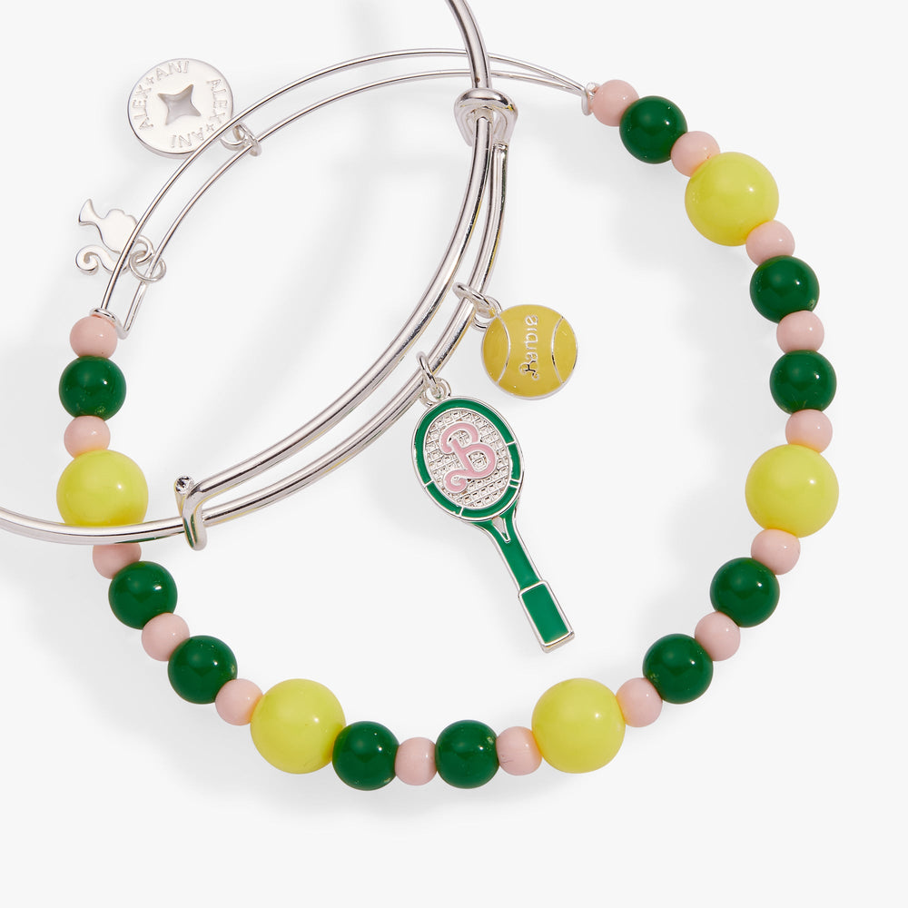 Barbie™ Tennis Bangle Set of 2 Silver | Alex and Ani
