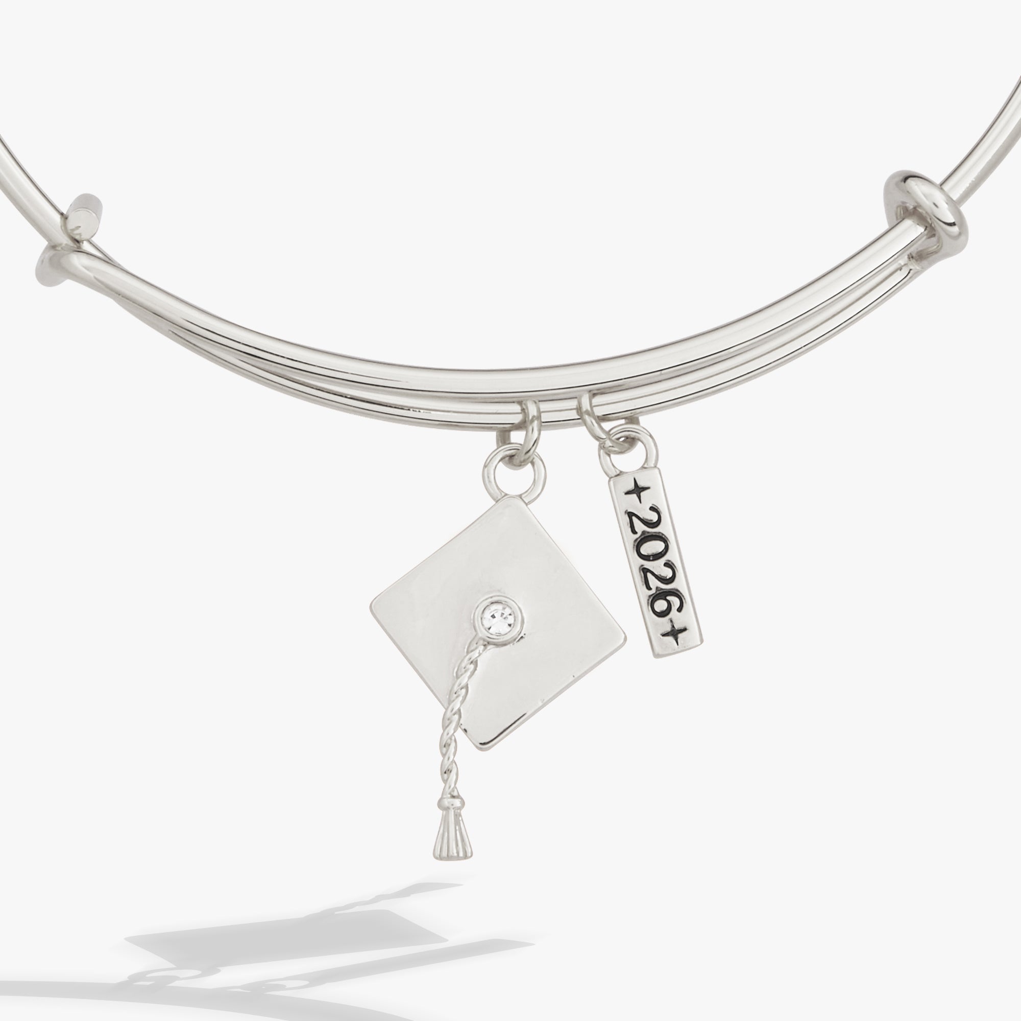 Graduation 2026 Multi-Charm Bangle Gold | Alex and Ani