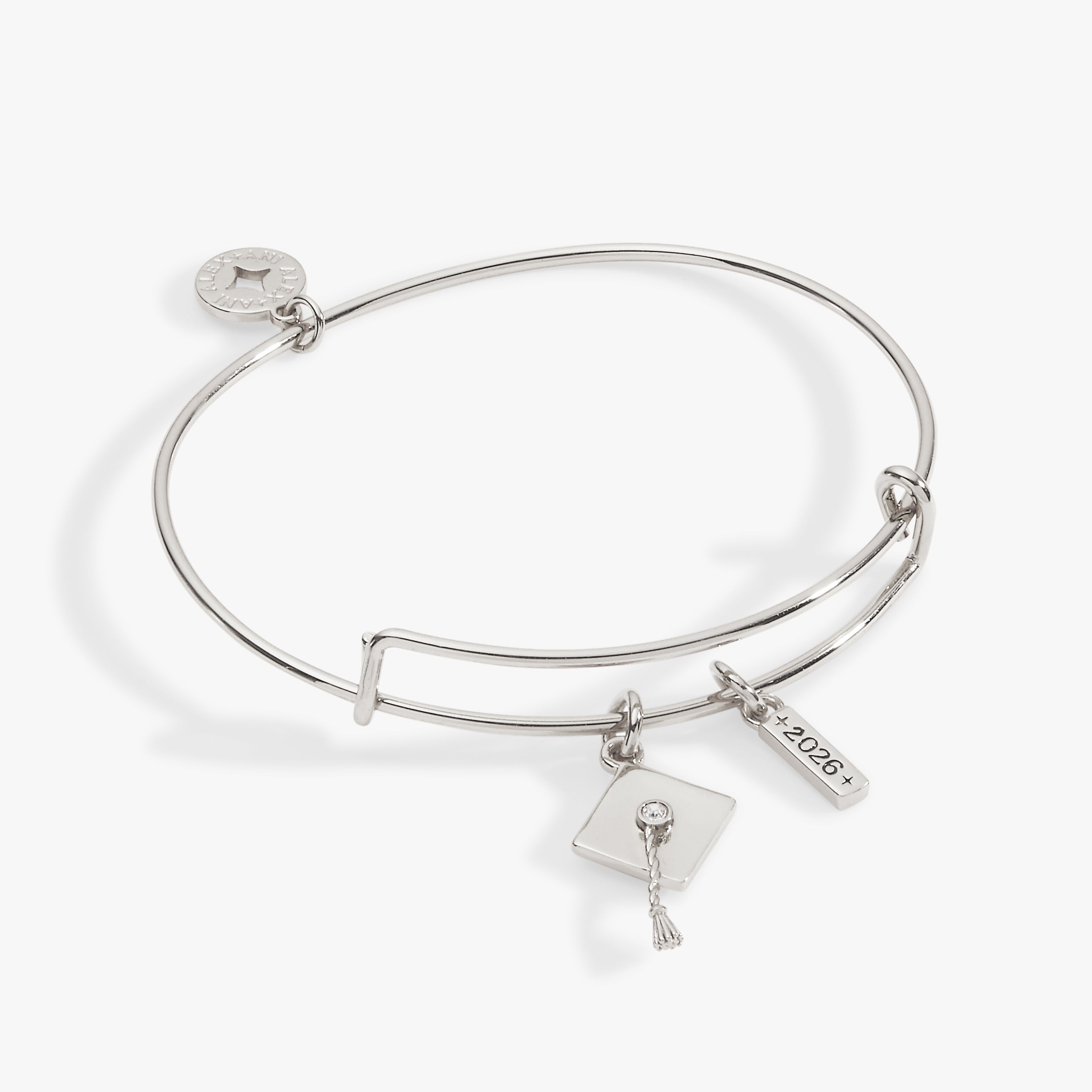 Graduation 2026 Multi-Charm Bangle Gold | Alex and Ani