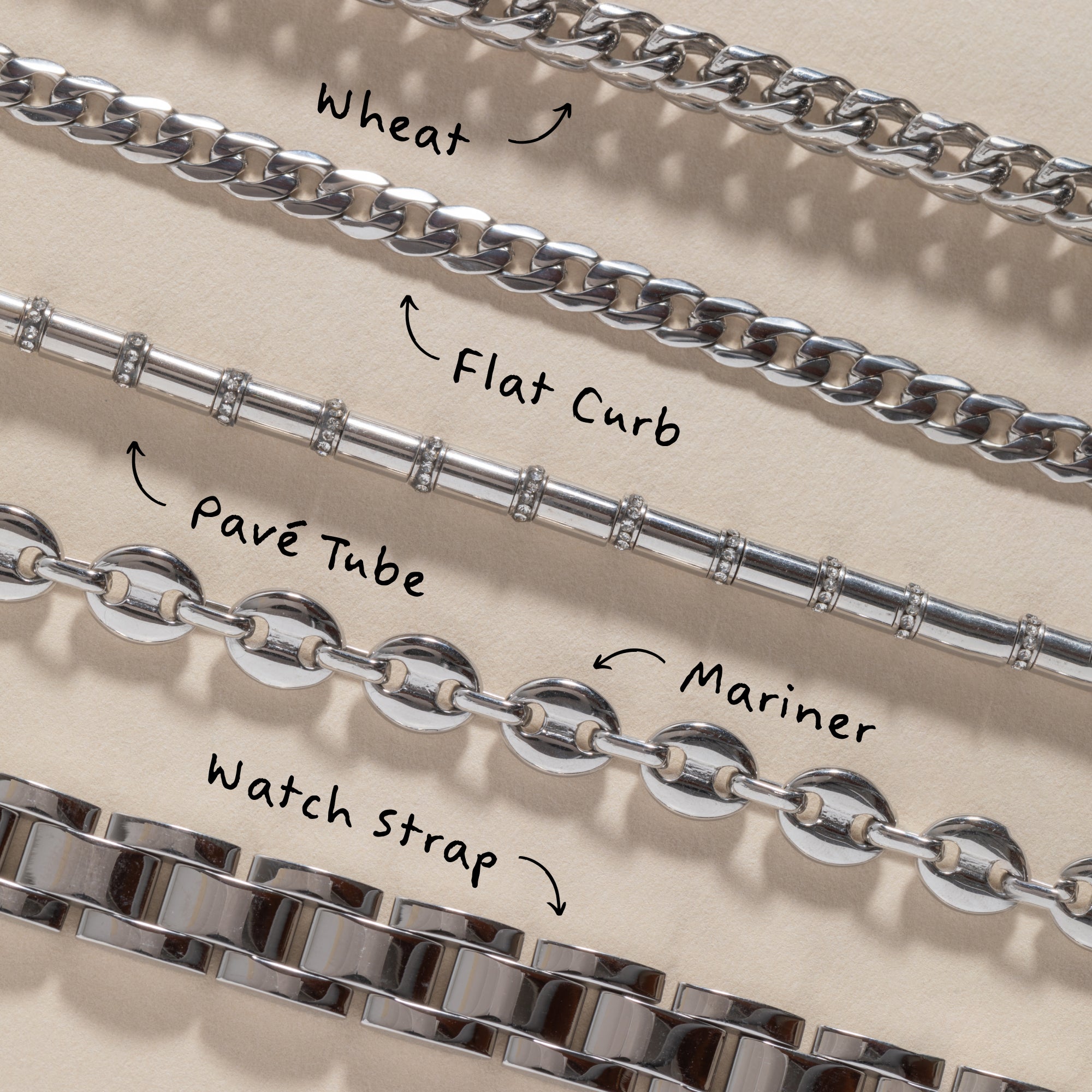 Mariner Chain Bracelet Stainless Steel Silver | Alex and Ani