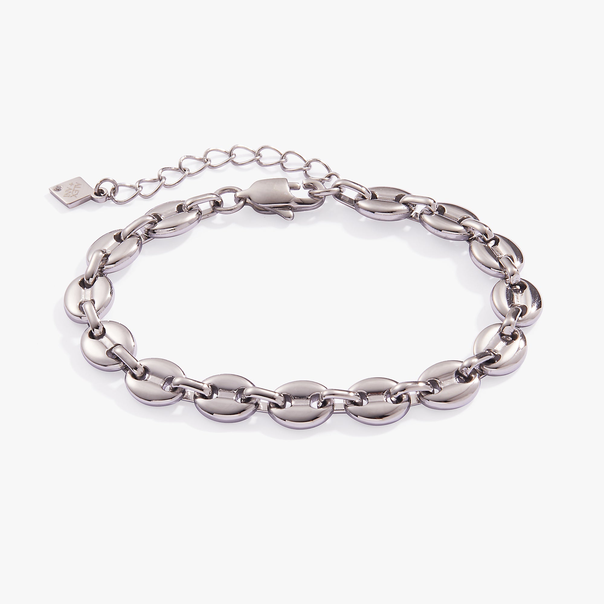 Mariner Chain Bracelet Stainless Steel Silver | Alex and Ani