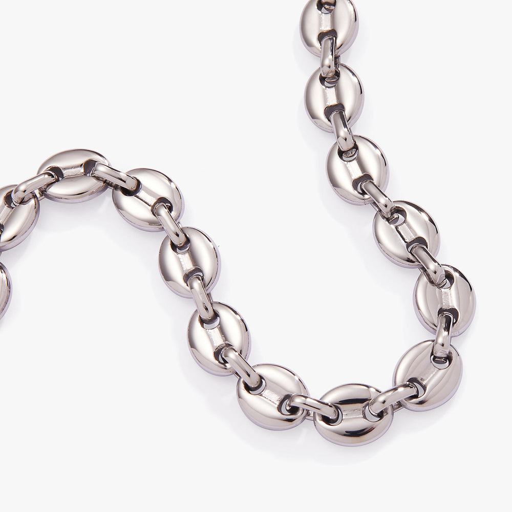 Mariner Chain Bracelet Stainless Steel Silver | Alex and Ani