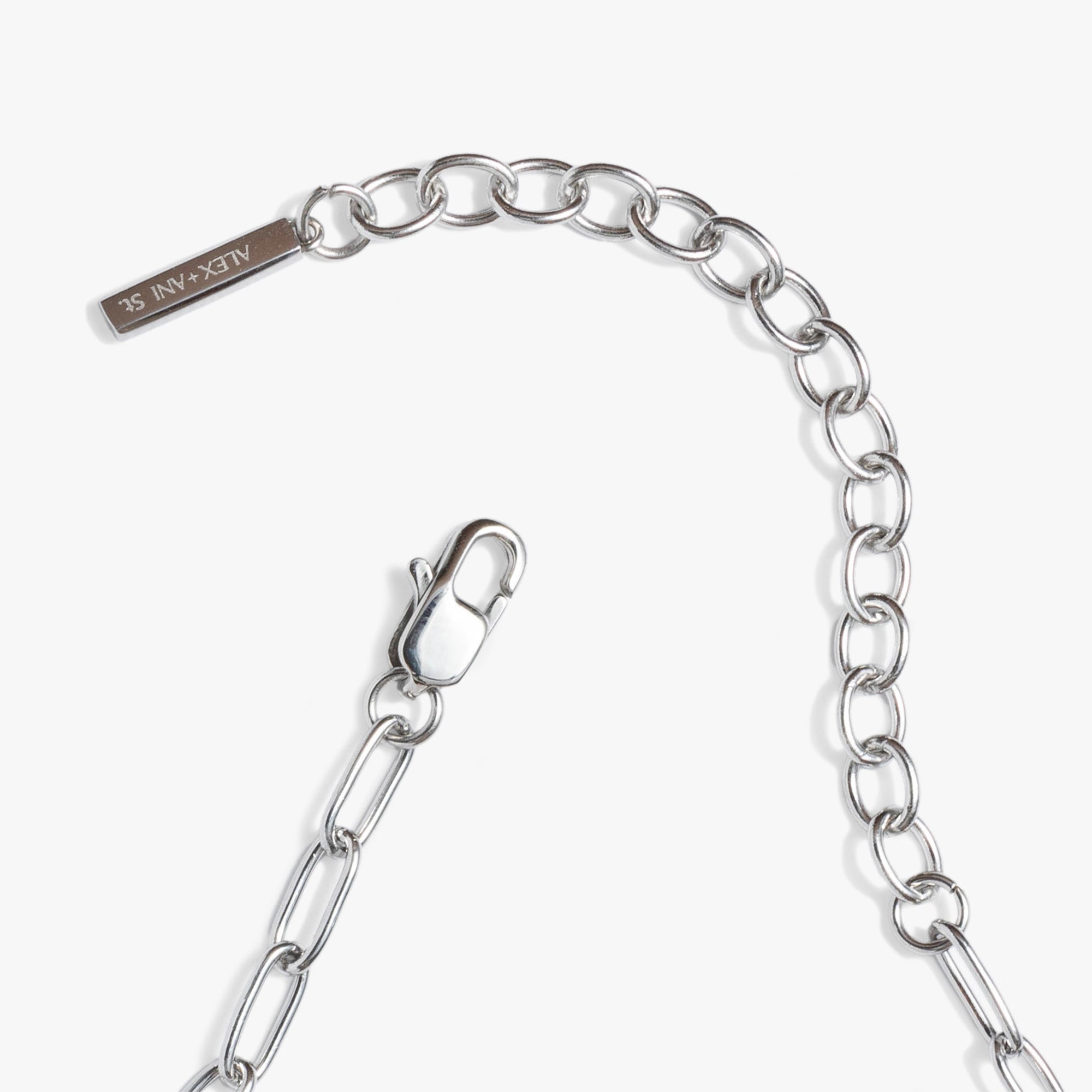 Paperclip Charm & Layering Necklace Stainless Steel Gold | Alex and Ani