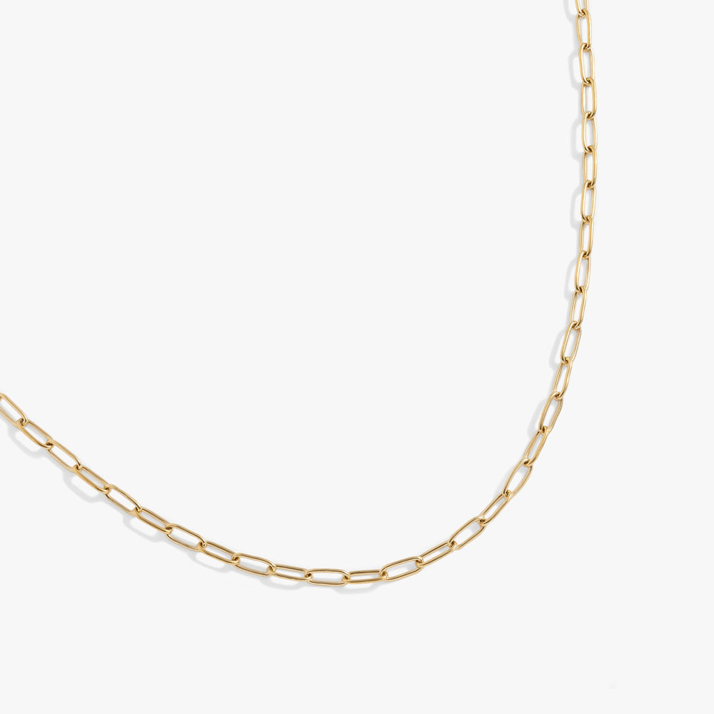 Paperclip Charm & Layering Necklace Stainless Steel Gold | Alex and Ani
