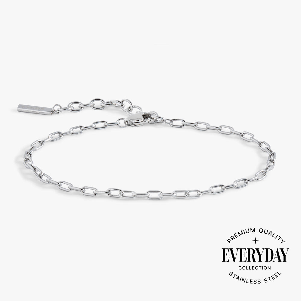 Everyday Paperclip Chain Bracelet Stainless Steel Gold | Alex and Ani
