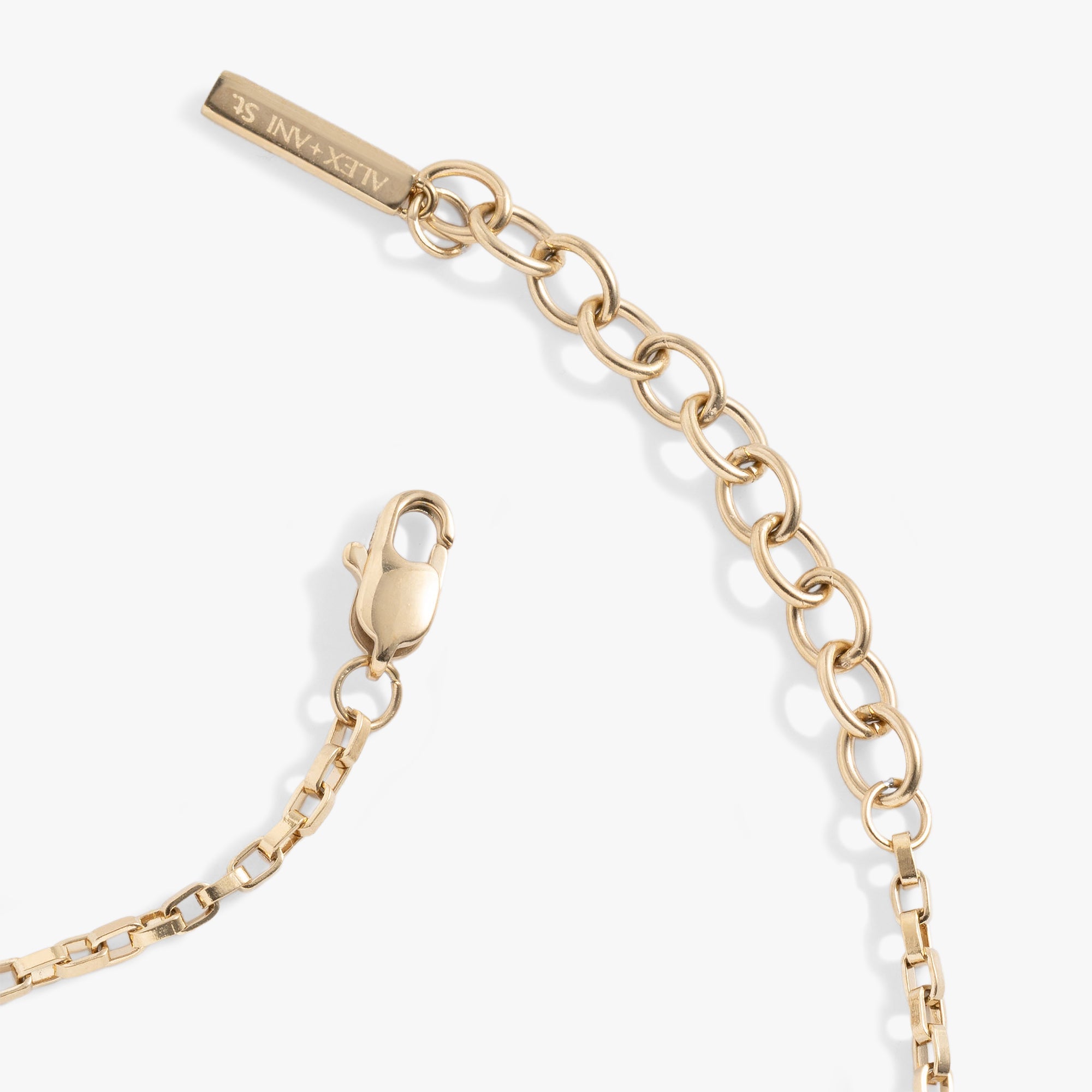 Everyday Box Link Chain Bracelet Stainless Steel Gold | Alex and Ani