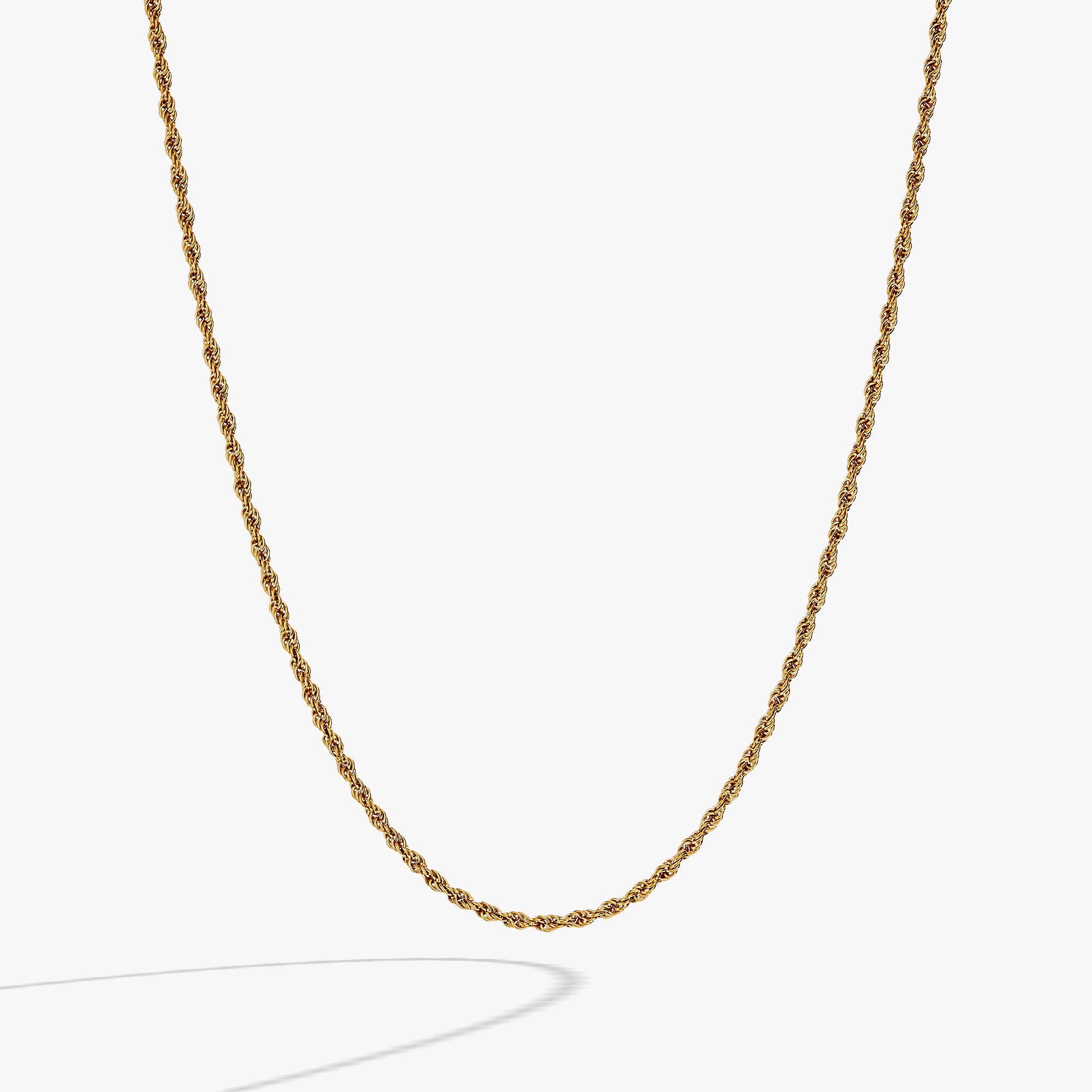 Mini Rope Chain Necklace Stainless Steel Gold | Alex and Ani