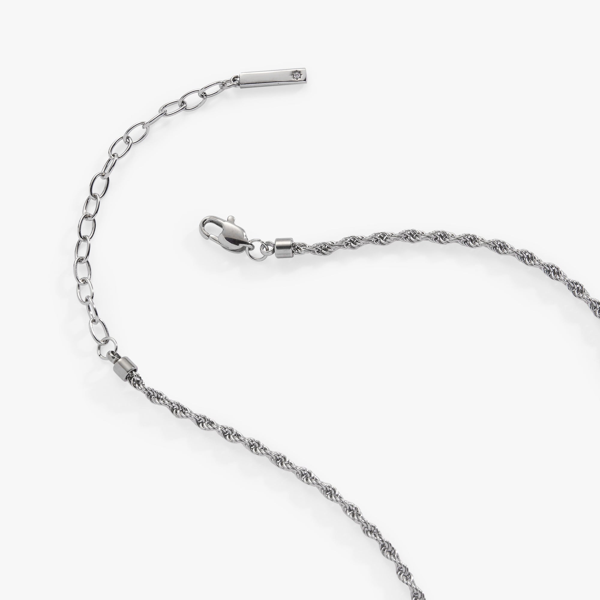 Mini Rope Chain Necklace Stainless Steel Gold | Alex and Ani