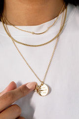Wheat Chain Charm & Layering Necklace Stainless Steel Silver | Alex and Ani