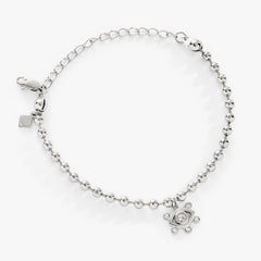 Evil Eye Ball Chain Bracelet Stainless Steel Gold | Alex and Ani