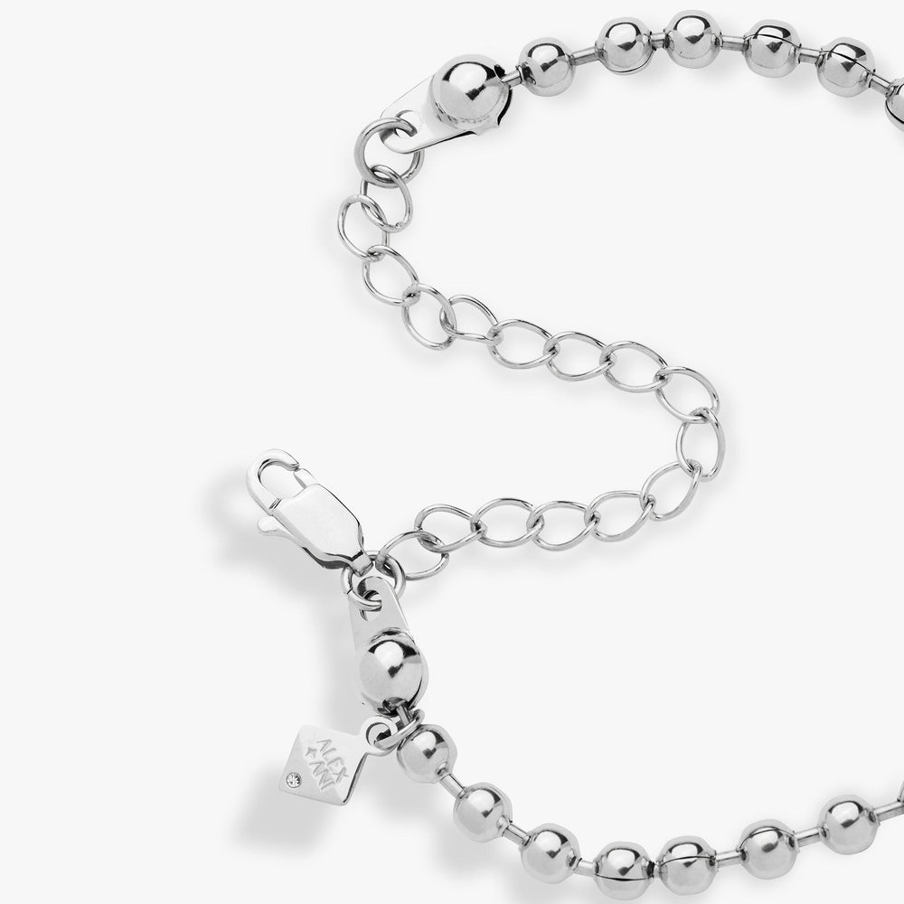 Evil Eye Ball Chain Bracelet Stainless Steel Gold | Alex and Ani
