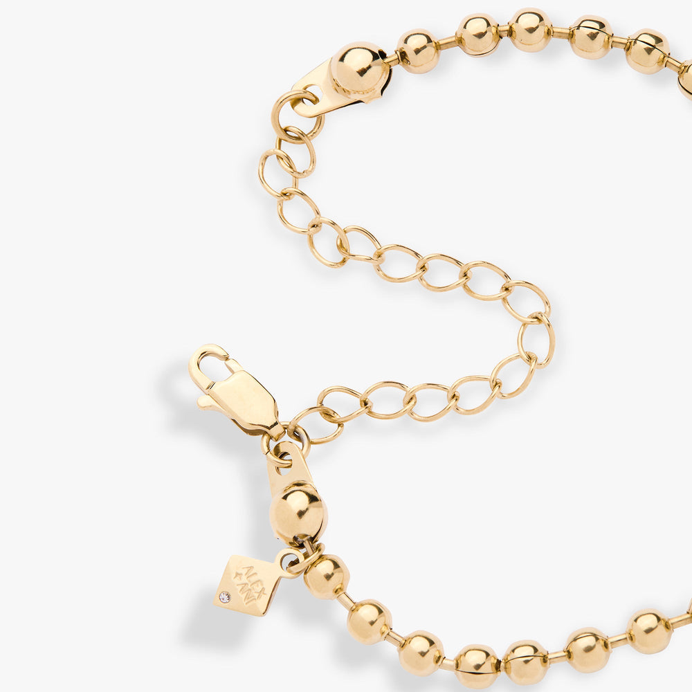 Butterfly Ball Chain Bracelet Stainless Steel Silver | Alex and Ani