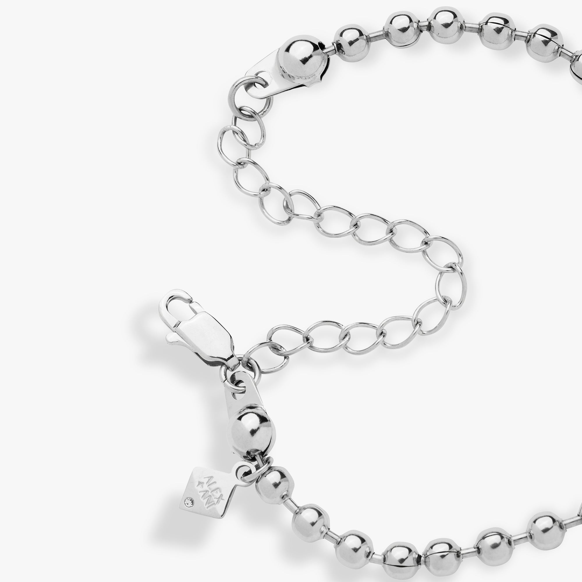 Sunflower Ball Chain Bracelet Two Tone - Stainless Steel | Alex and Ani
