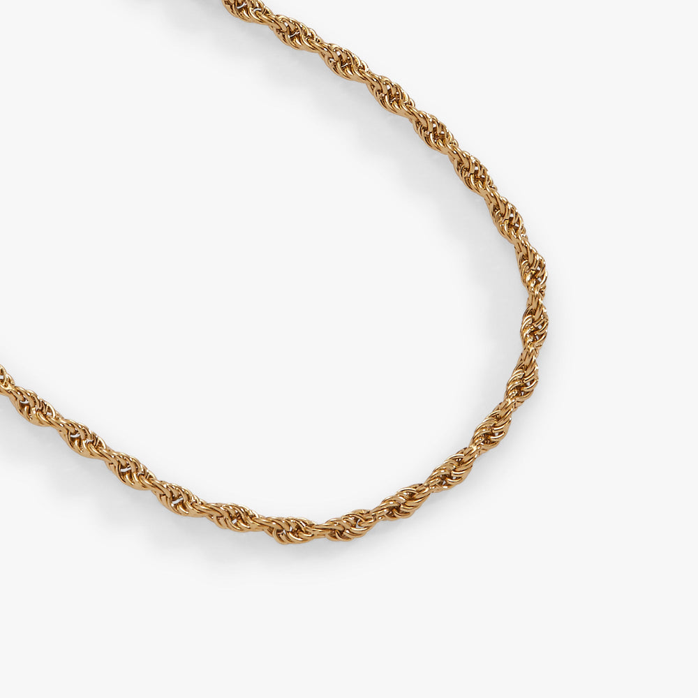 Mini Rope Chain Bracelet Stainless Steel Gold | Alex and Ani