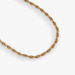 Mini Rope Chain Bracelet Stainless Steel Gold | Alex and Ani