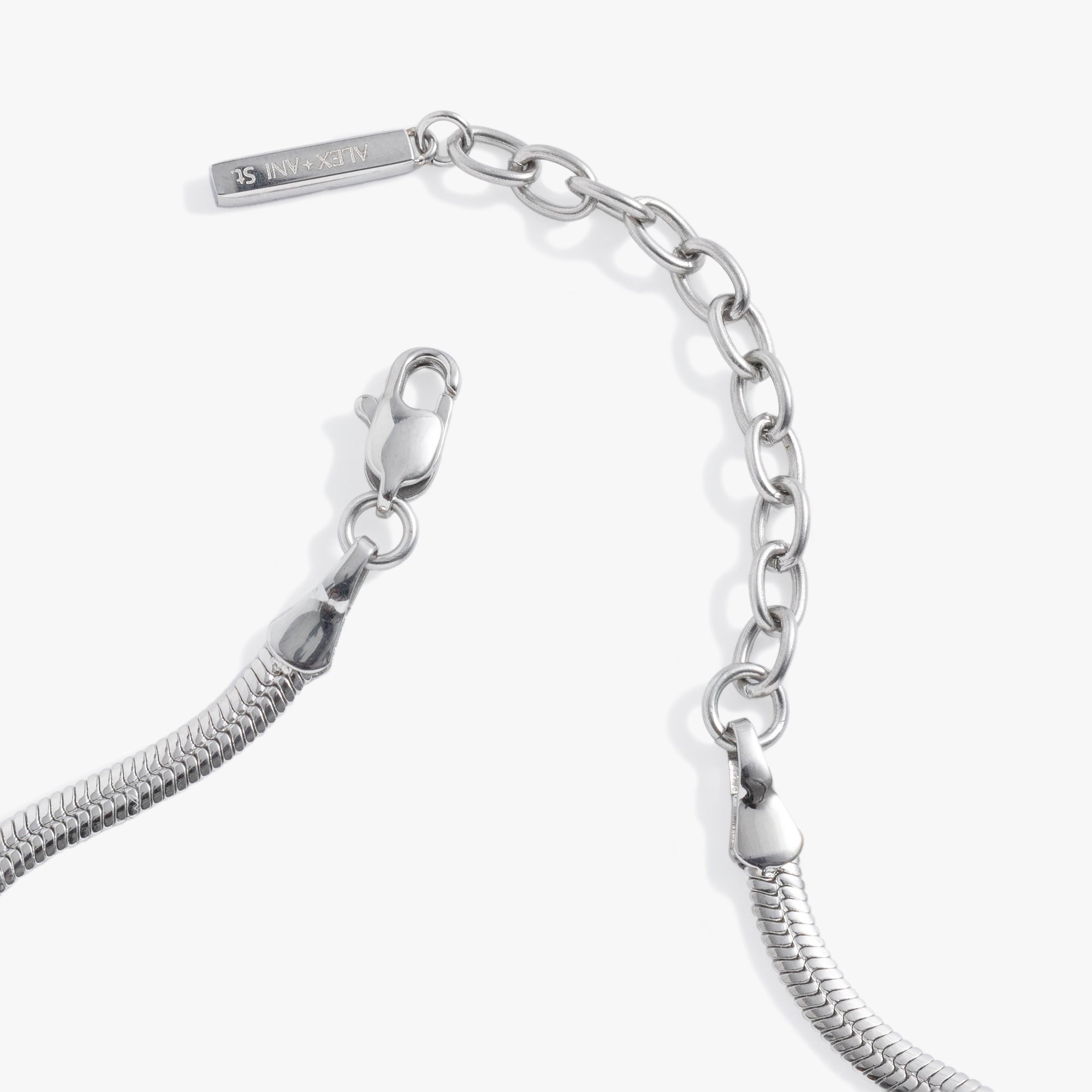 Everyday Herringbone Chain Bracelet Stainless Steel Gold | Alex and Ani
