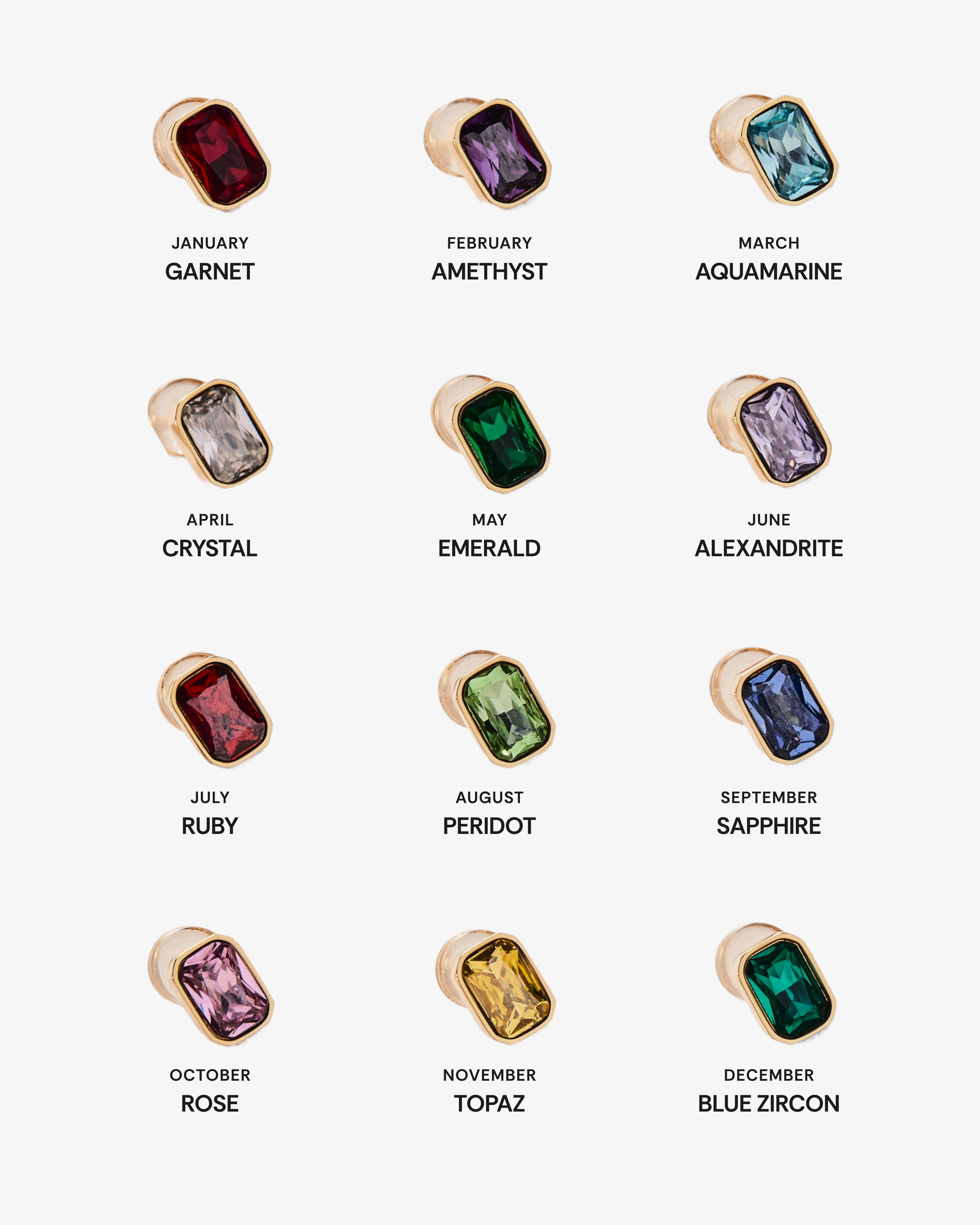 Choose-Your-Birthstone Bangle & Stud Set  | Alex and Ani