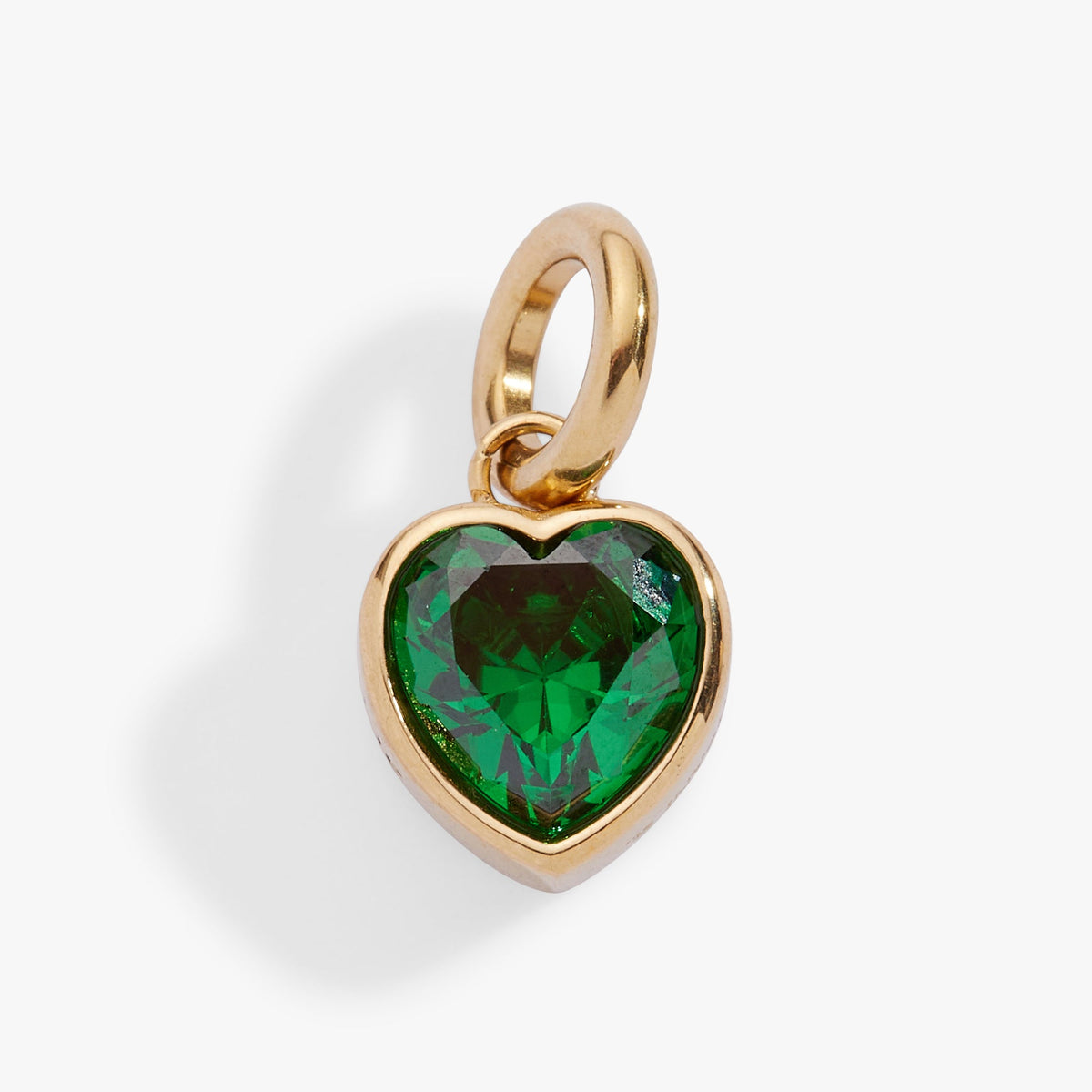 Hope' Heart Birthstone Charm-MAY Stainless Steel Gold | Alex and Ani