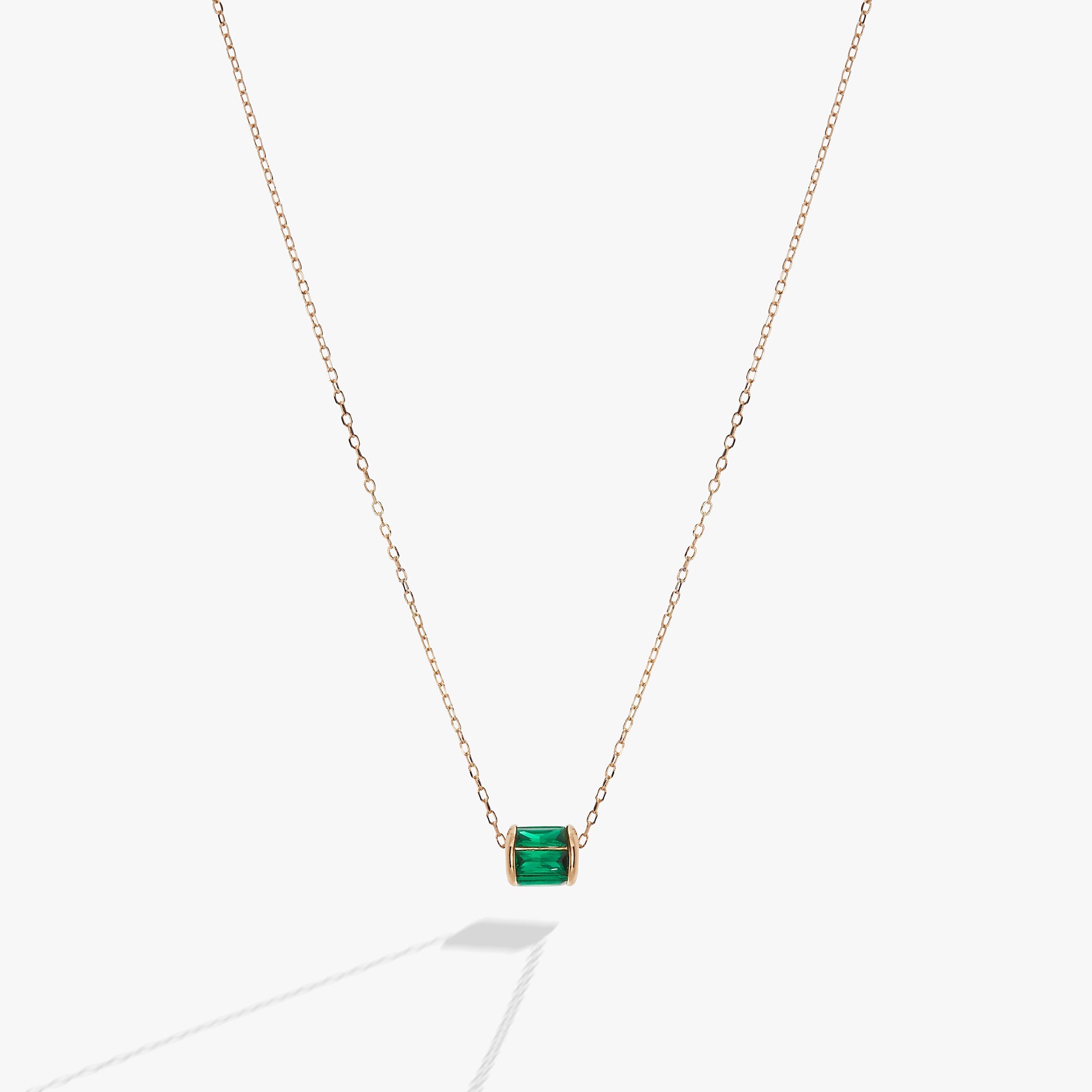 May Birthstone Precious Pendant Necklace Sterling Silver | Alex and Ani