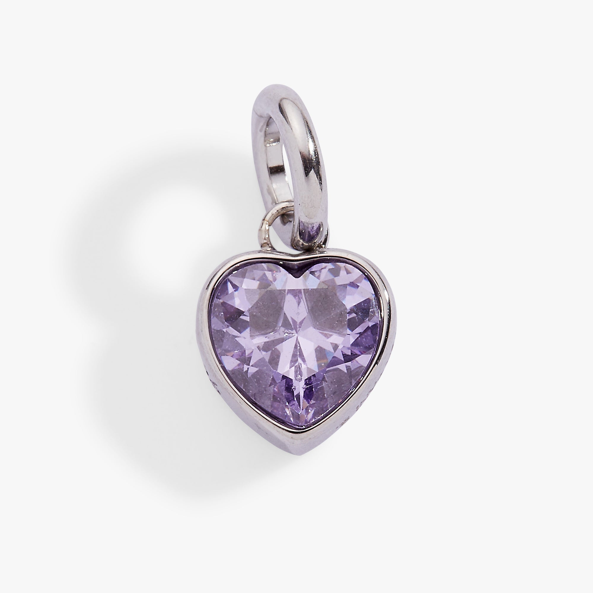 Luck' Heart Birthstone Charm-JUNE Stainless Steel Gold | Alex and Ani