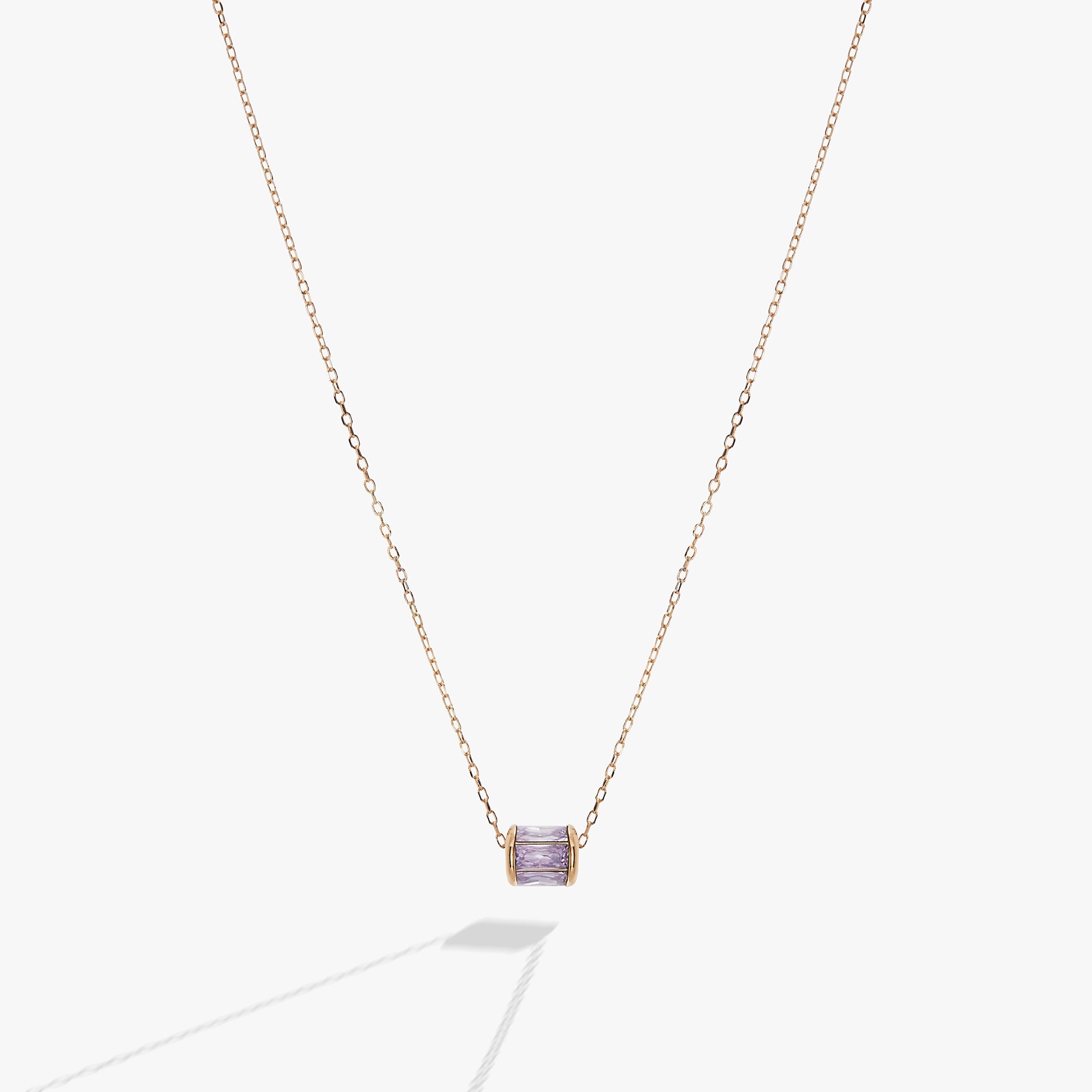 June Birthstone Precious Pendant Necklace 14kt Gold Over Sterling Silver | Alex and Ani