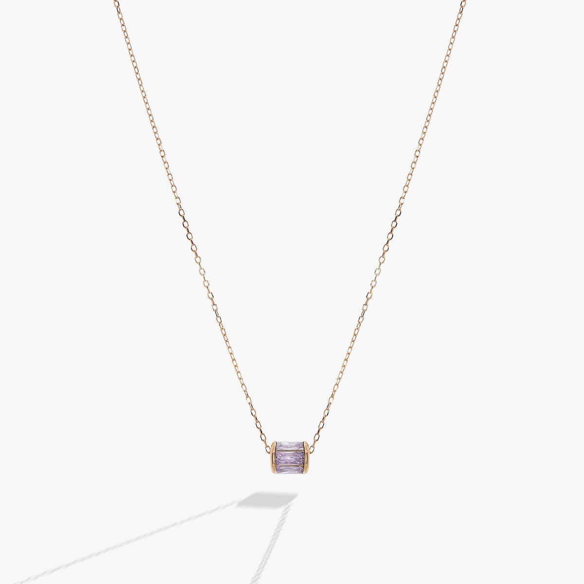 June Birthstone Precious Pendant Necklace 14kt Gold Over Sterling Silver | Alex and Ani