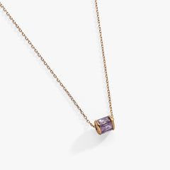 June Birthstone Precious Pendant Necklace 14kt Gold Over Sterling Silver | Alex and Ani