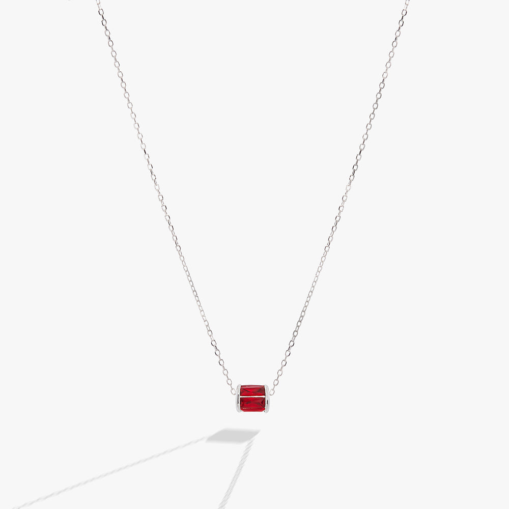July Birthstone Precious Pendant Necklace 14kt Gold Over Sterling Silver | Alex and Ani