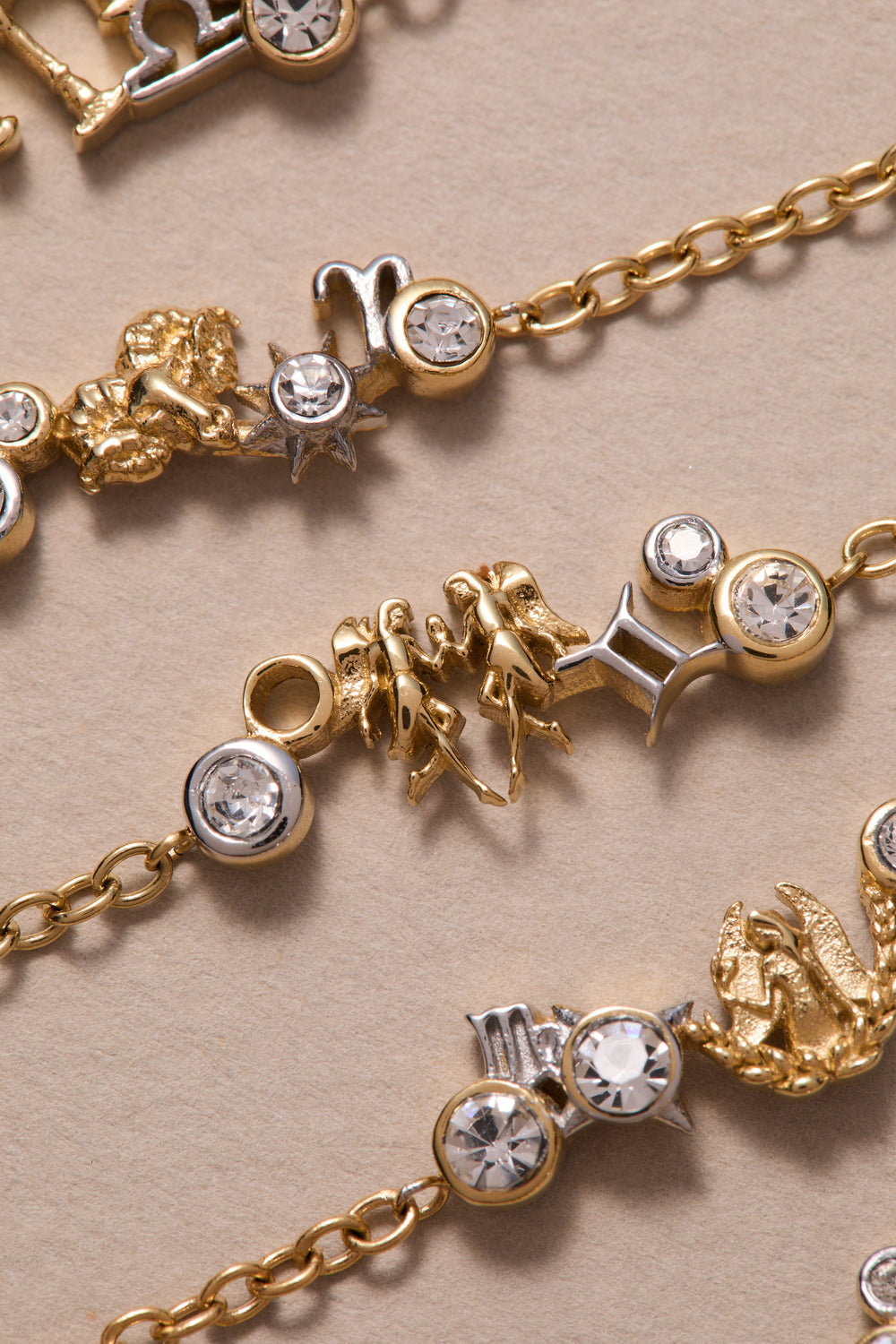 Gemini Symbol Inline Bracelet Two Tone - Stainless Steel | Alex and Ani