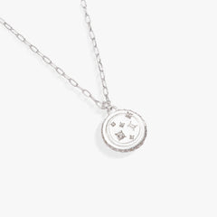 Gemini Zodiac Precious Necklace Sterling Silver | Alex and Ani