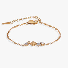 Leo Symbol Inline Bracelet Two Tone - Stainless Steel | Alex and Ani