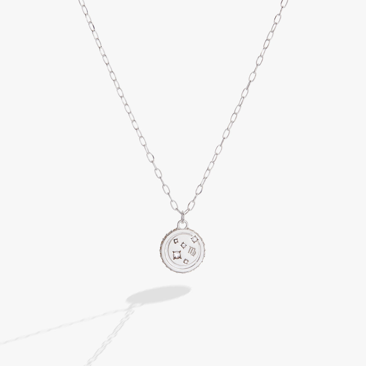 Virgo Zodiac Precious Necklace Sterling Silver | Alex and Ani