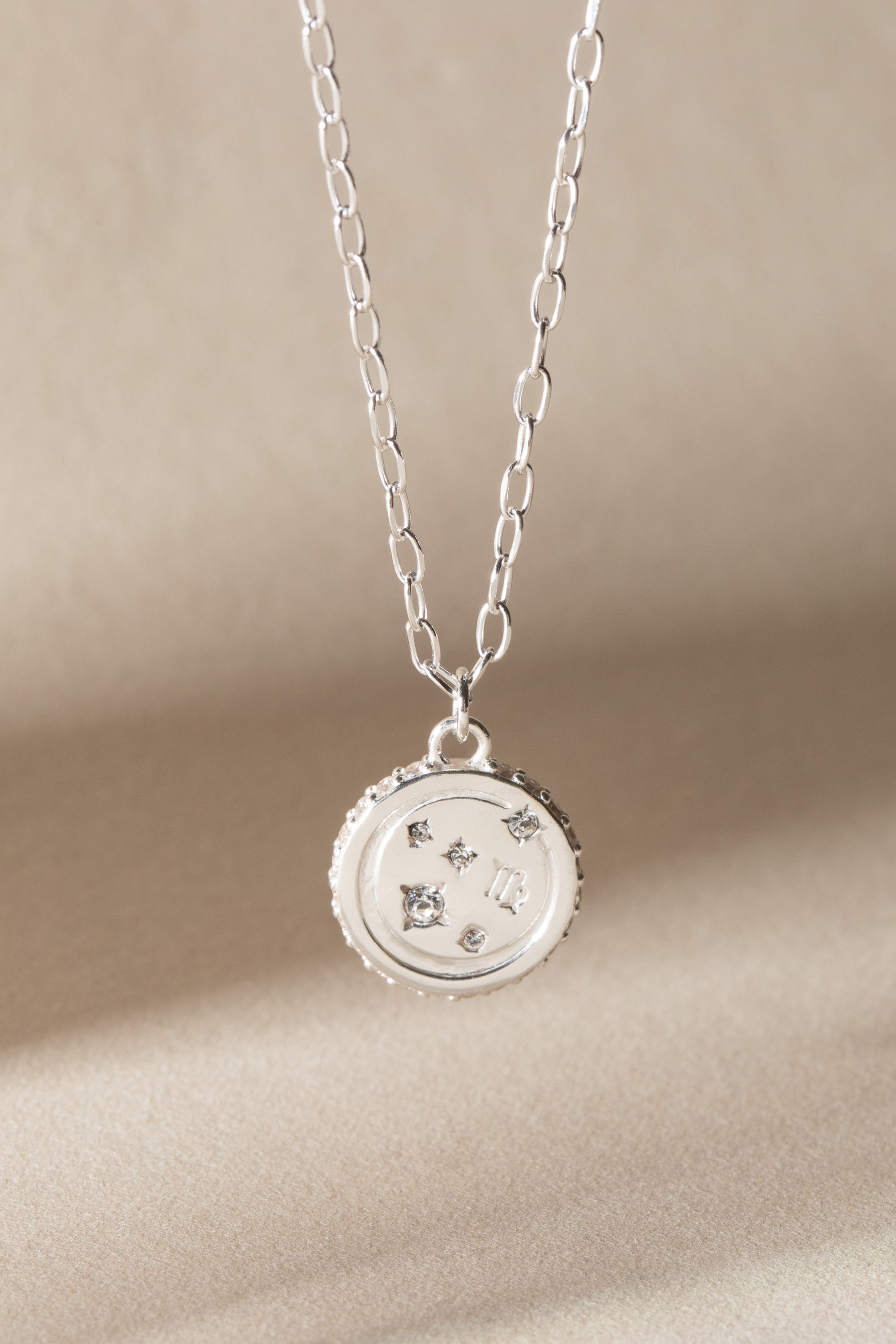Virgo Zodiac Precious Necklace Sterling Silver | Alex and Ani