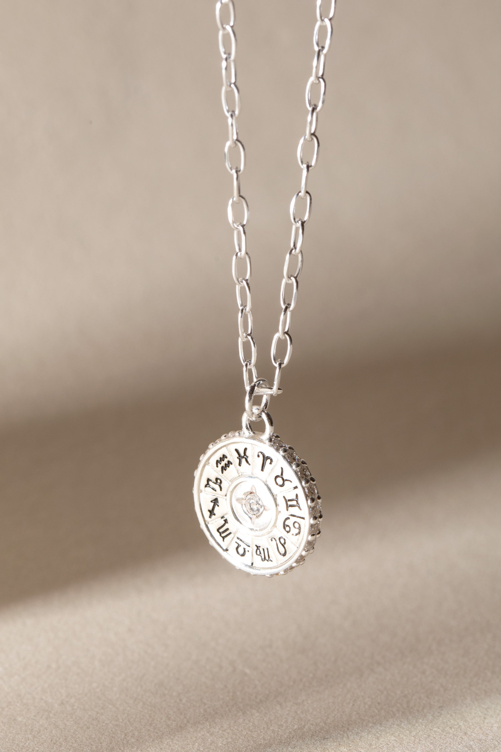 Virgo Zodiac Precious Necklace Sterling Silver | Alex and Ani