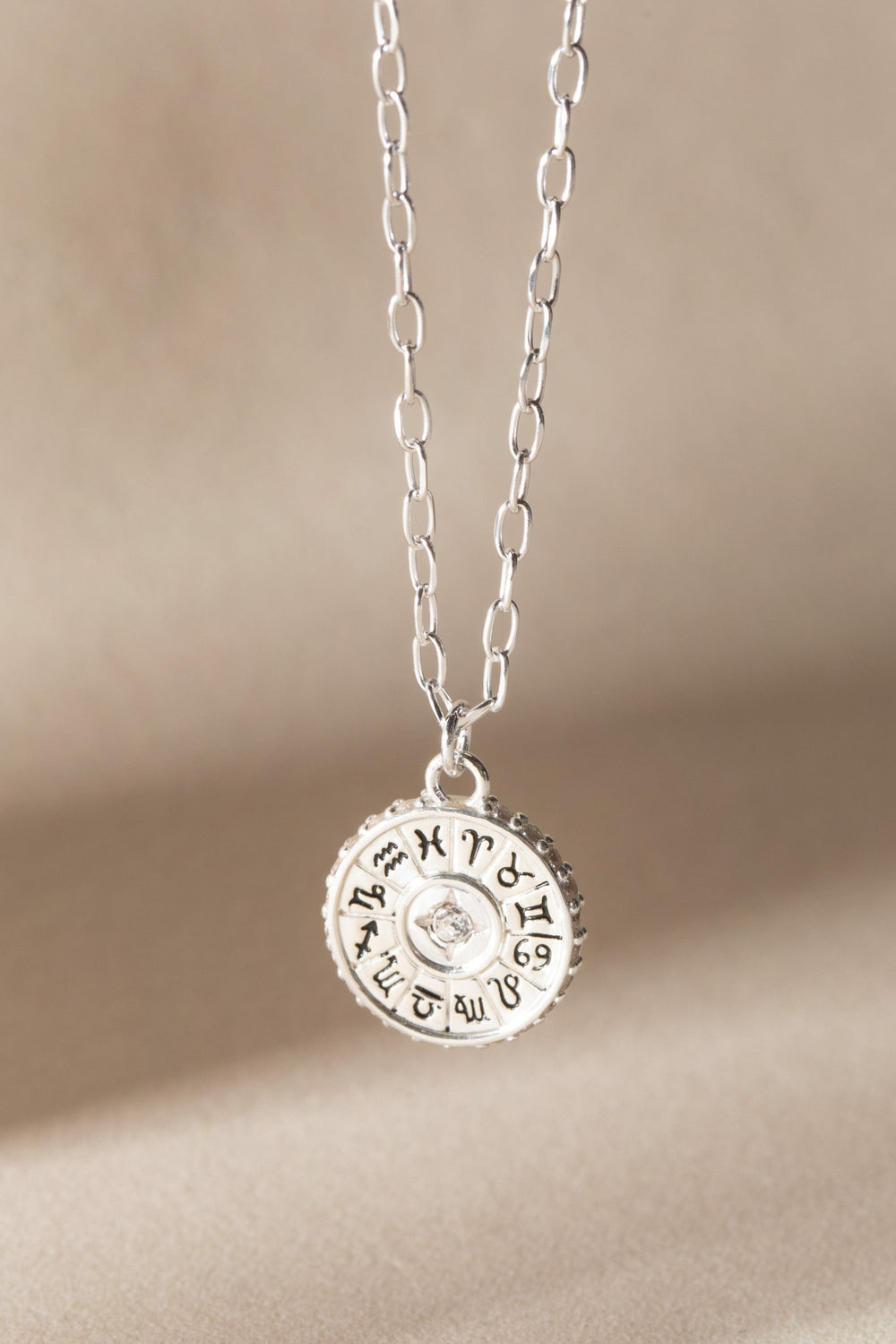 Virgo Zodiac Precious Necklace Sterling Silver | Alex and Ani