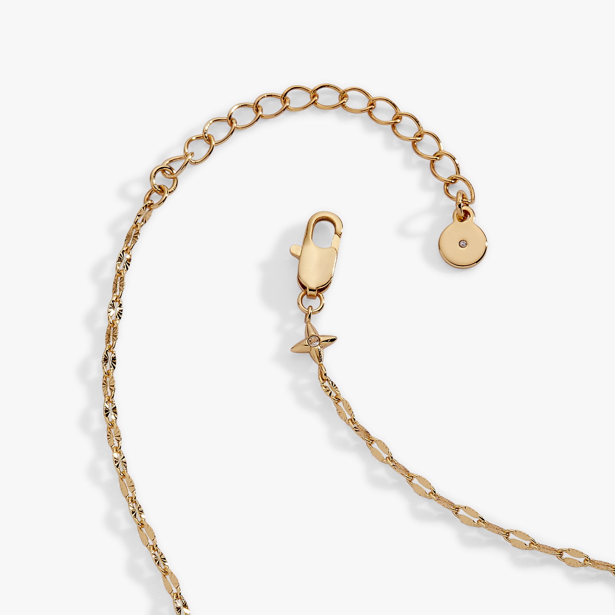 Faceted Lip Chain Necklace Gold | Alex and Ani