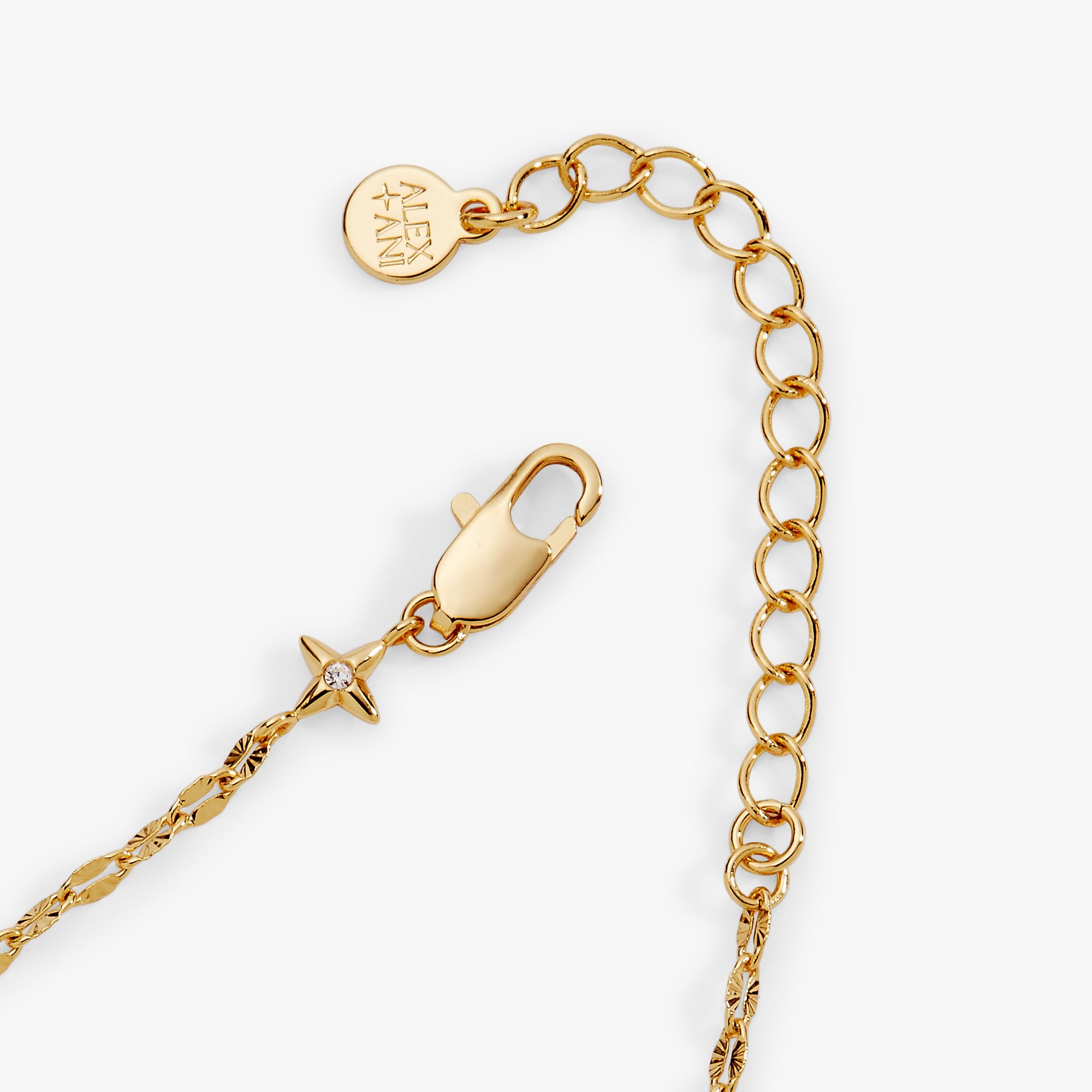 Faceted Lip Chain Bracelet Gold | Alex and Ani