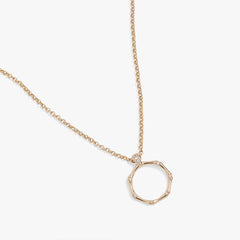 Bamboo Pendant Gold | Alex and Ani
