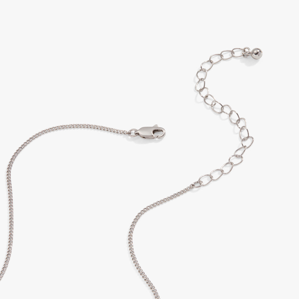 Bar Necklace with Crystal Accent Shiny Rose Gold | Alex and Ani