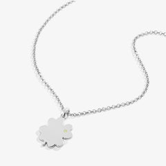 Four-Leaf Clover Necklace, 21" Gold | Alex and Ani