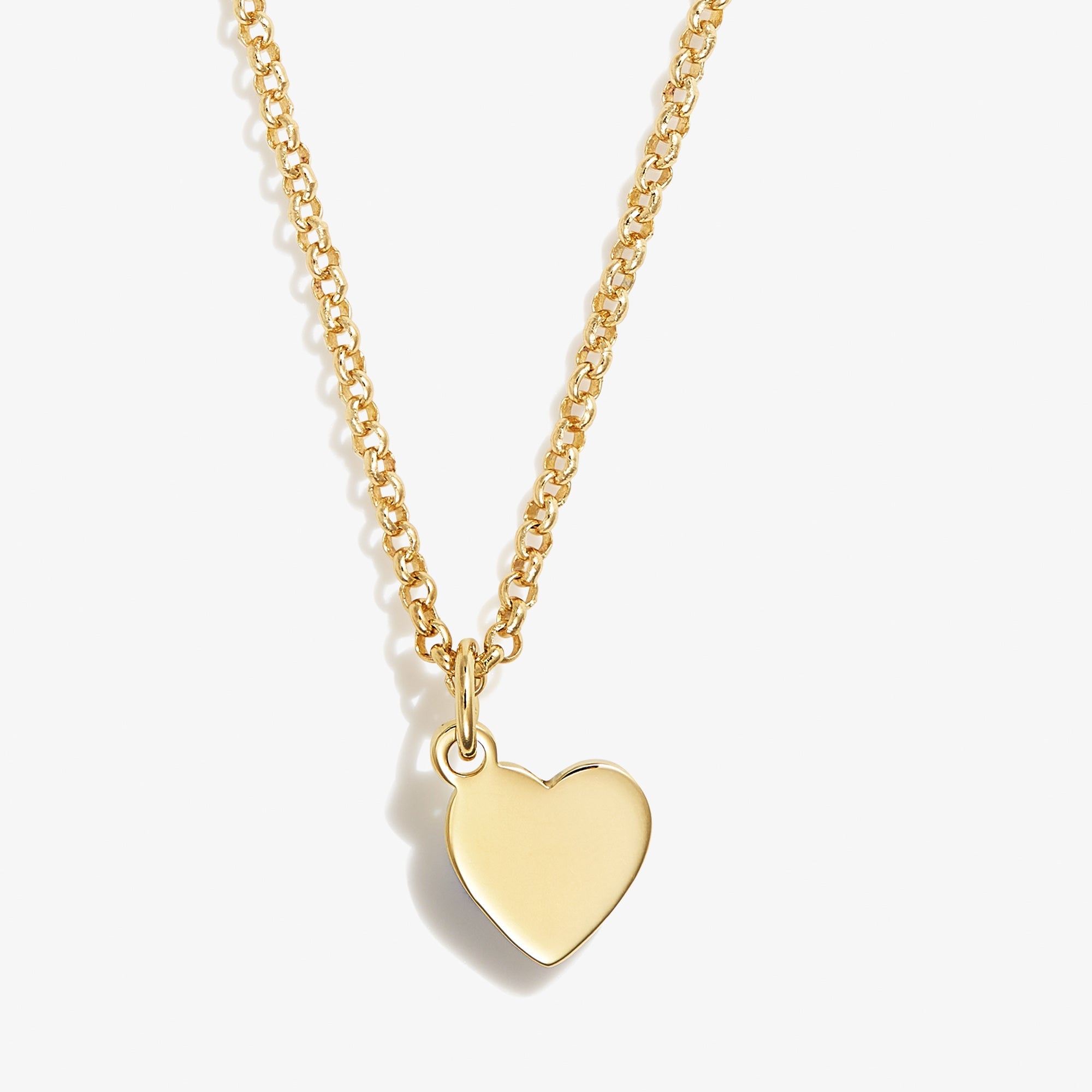 Heart Charm Necklace, 19'' - Alex and Ani Gold | Alex and Ani