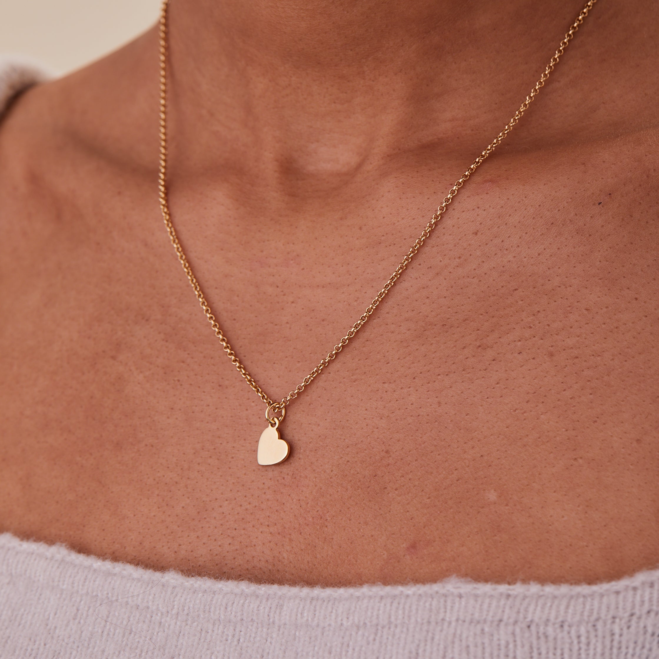 Heart Charm Necklace, 19'' - Alex and Ani Gold | Alex and Ani