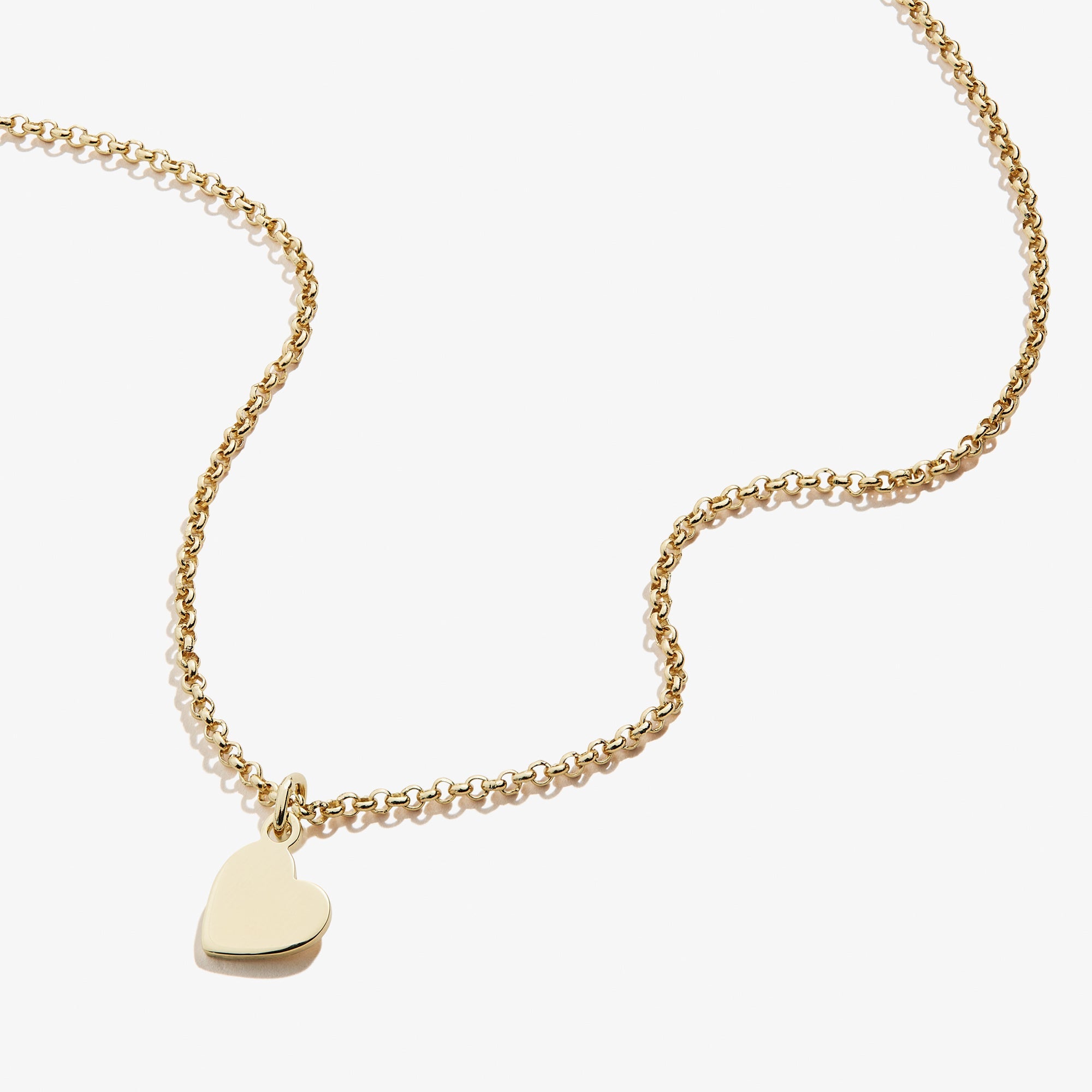 Heart Charm Necklace, 19'' - Alex and Ani Gold | Alex and Ani