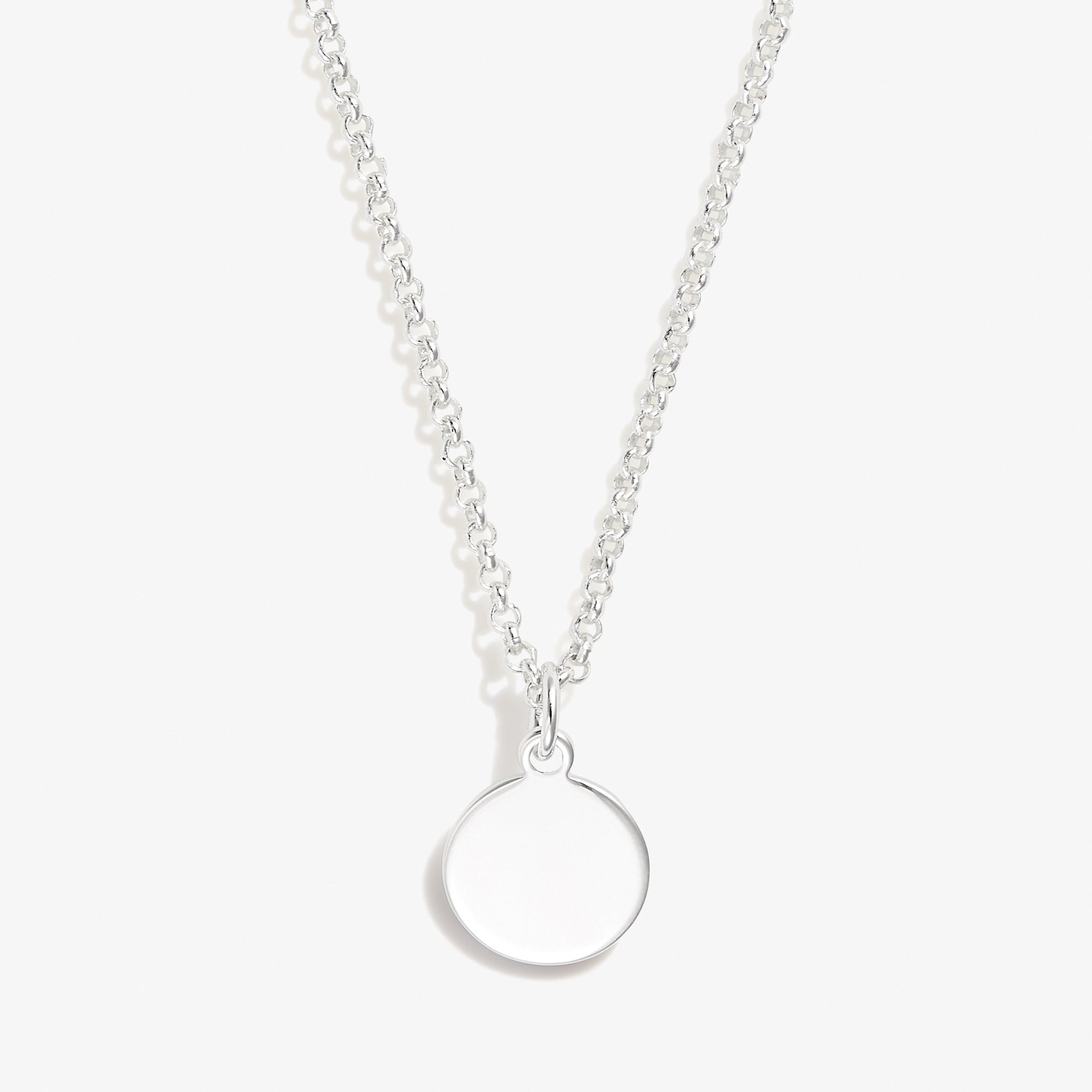 Circle Charm Necklace, 19'' - Alex and Ani Silver | Alex and Ani