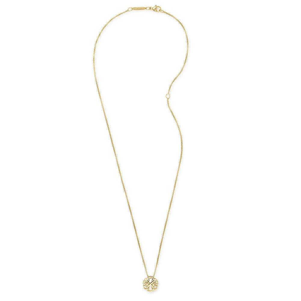 Path of Life® Necklace, Adjustable 14kt Gold Over Sterling Silver | Alex and Ani