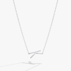 Precious Elongated Initial Necklace K 14kt Gold Over .925 Sterling Silver | Alex and Ani