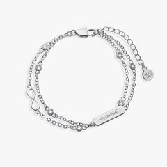 Mexico - Mama Infinity Adjustable Bracelet Silver | Alex and Ani