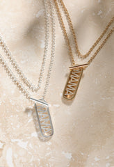 Mama Toggle Pendant Necklace Gold | Alex and Ani