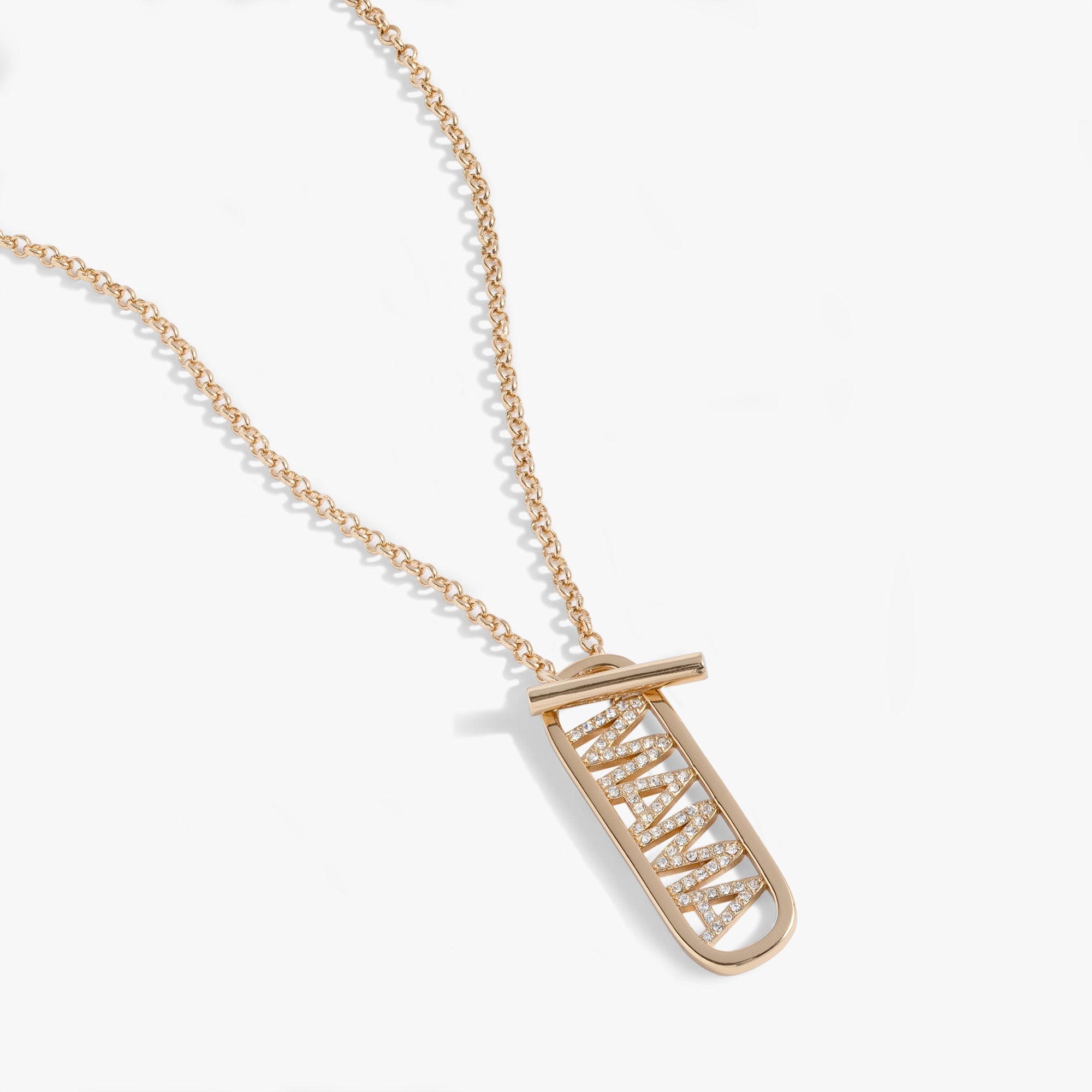 Mama Toggle Pendant Necklace Gold | Alex and Ani